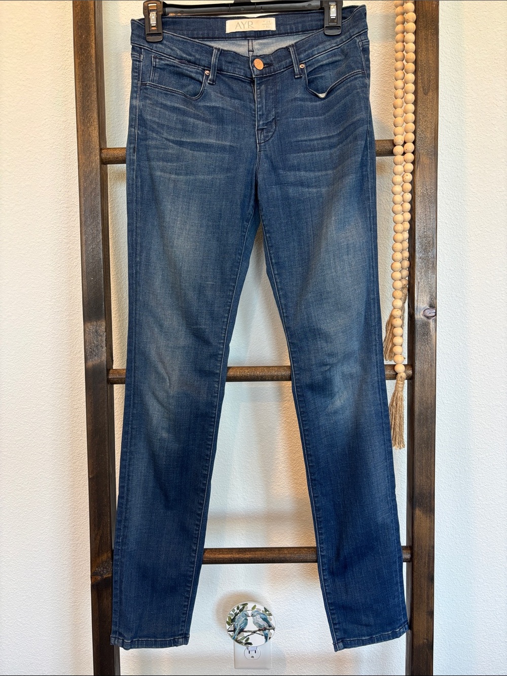 👖AYR Indigo Straight Leg Women's Jeans